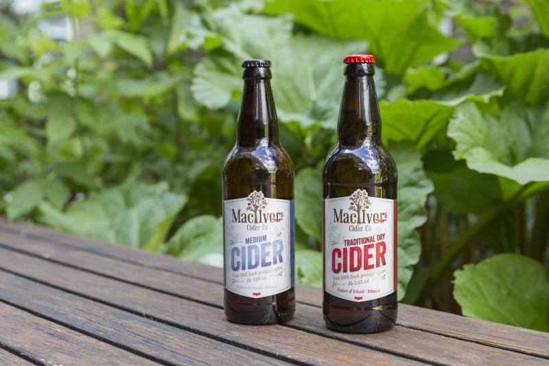 Mac Ivors Traditional Dry Cider and Medium Cider win prestigious Fine Farm Food Awards announced on Countryfile Live at Blenheim Palace. Picture by James Dobson