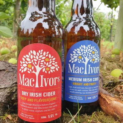 Mac Ivors Cider New label